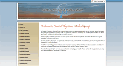 Desktop Screenshot of coastalphysiciansmedicalgroup.com